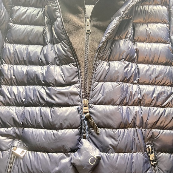 Men’s Calvin Klein Hooded Packable Down Jacket - Picture 2 of 6